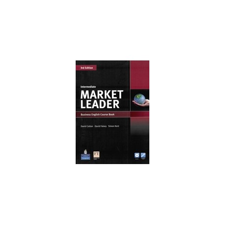 Market Leader Third Edition Intermediate Coursebook + DVD-ROM
