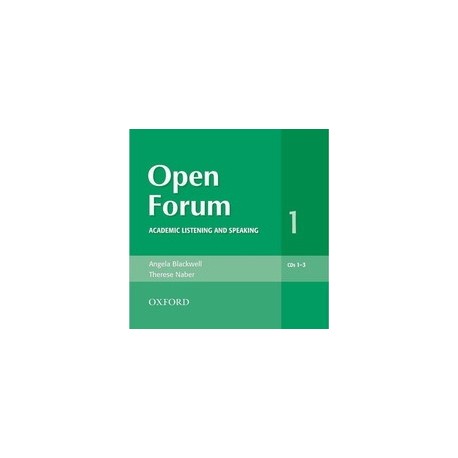 Open Forum 1 Class CD