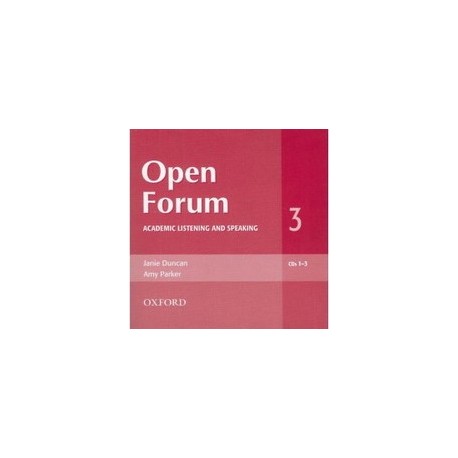 Open Forum 3 Class CD