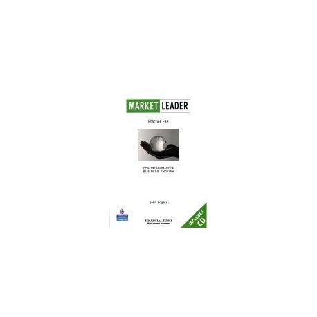 Market Leader Pre-intermediate Practice File Pack (Book + Audio CD)