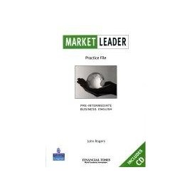 Market Leader Pre-intermediate Practice File Pack (Book + Audio CD)