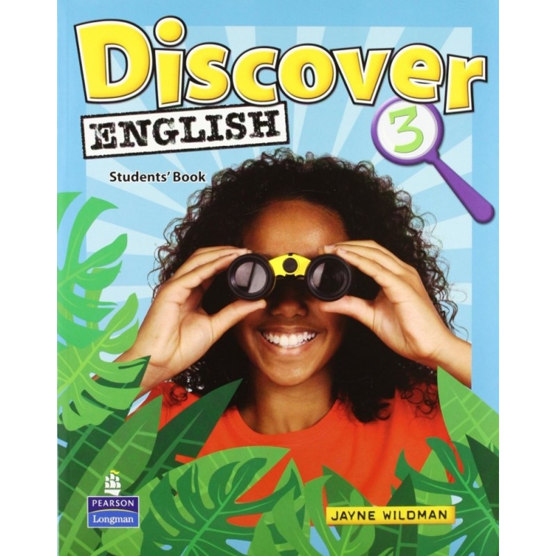 Discover students book. Discover English 2 Test book.